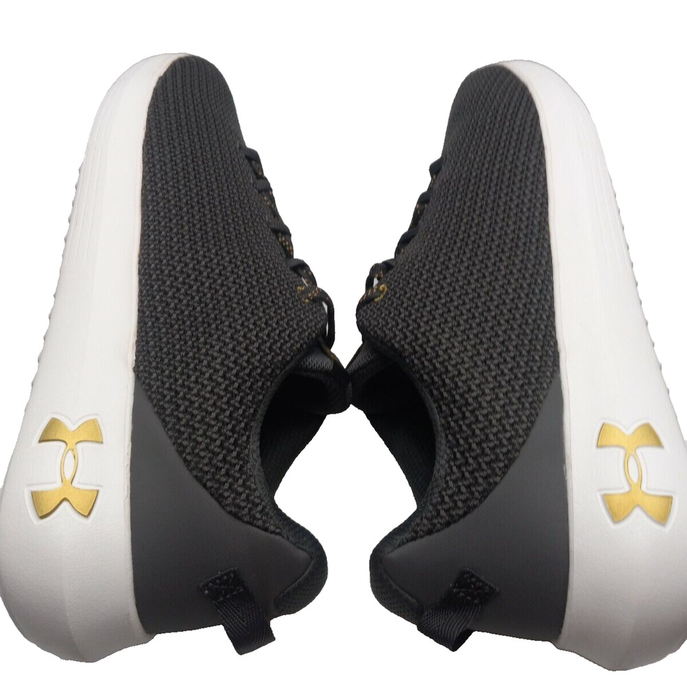 Under Armour Ripple MTL UA Gray Gold Womens Sz 12 Running Shoes